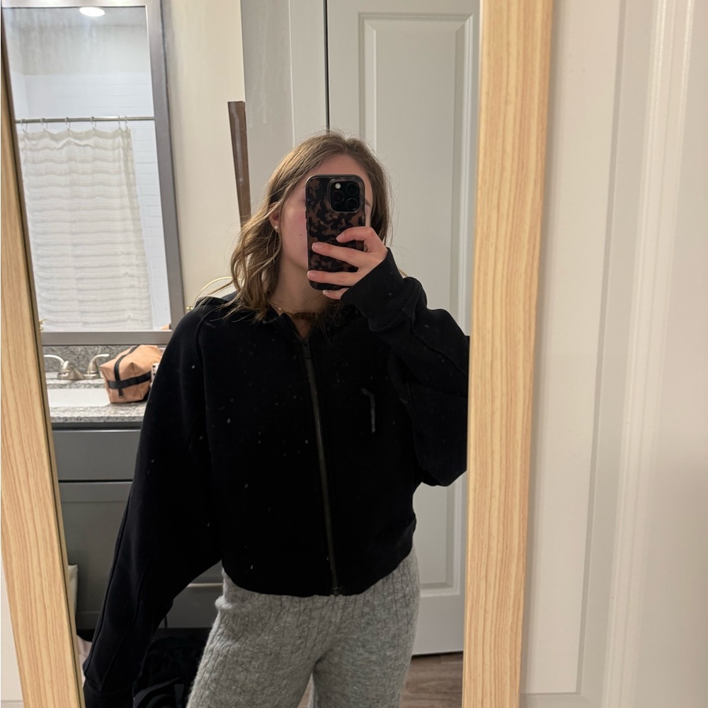 lululemon athletica Black Scuba Hoodie